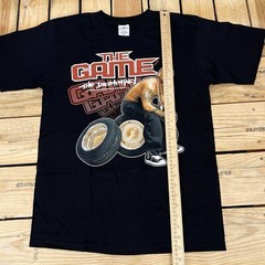 Vtg Y2K New Old Stock The Game The Documentary Promo Black Graphic TShirt Mens M