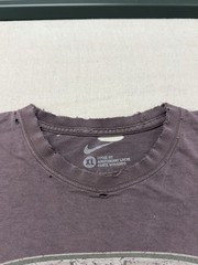 Nike Loose Fit Center Swoosh T Shirt Men’s XL Brown Sun Faded Distressed