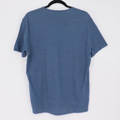 John Varvatos Men’s Dutch Blue Pima Cotton Slub Crew Neck T-Shirt Size M NWT