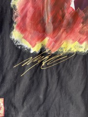 Vintage Kama Shirt Size 3XL Hand painted The Godfather Don Vito Corleone 4K Art