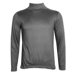 Men’s Long Sleeve Turtle Neck T-Shirt Tee Layer Cotton Blend Outerwear NEW