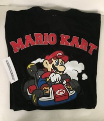 Nintendo Mario Kart Since ’92 Screen Print Both Sides Men’s 2X Black T-Shirt NWT