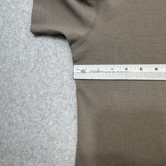 BYLT T Shirt Mens XXL Brown Drop Cut Lux Stretch Crewneck Tagless Tee Casual