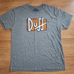 Universal Studios The Simpsons Duff Logo Shirt || 2XL