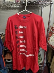 Vintage Busta Rhymes Flipmode T-Shirt Rap Tee red 3XL New Blessed citylab