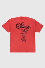 Stussy World Tour Tee – Cayenne