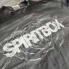 Spiritbox 2025 Tour Shaka Wear Super Max Heavy Gray Graphic Long Sleeve Tee XL