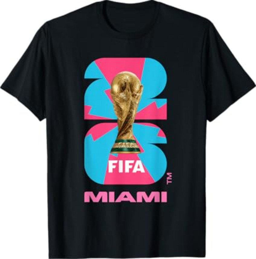 FIFA World CUP26 Miami Trophy Color T-Shirt