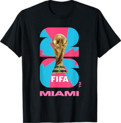 FIFA World CUP26 Miami Trophy Color T-Shirt