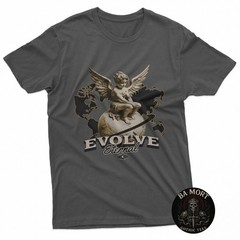 Vintage Evolve Eternal World Graphic Streetwear T-Shirt