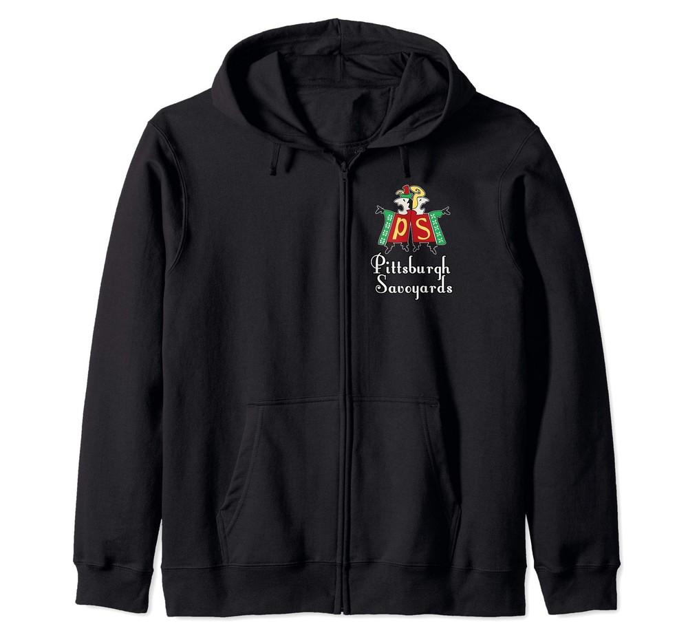 Logo Pocket & Back Zip Hoodie