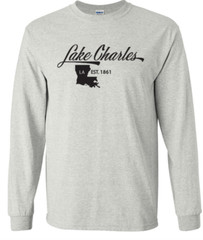 Lake Charles Louisiana T-Shirt Long Sleeve Graphic tee