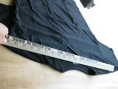 Gemrock Short Sleeve Plain Black V T-shirt SunWear Fashion Large 100% Cotton