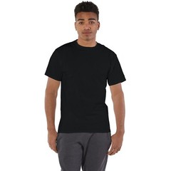 6 Pack Champion Men’s Heavyweight Short Sleeve Crew Neck Tag Free T-Shirt