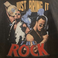 THE ROCK Play Nice Studio Street Wear Shirt Size 2XL Fits like 3XL OVERSIZED AOP