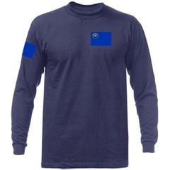 State of Nevada Flag Crest Graphic Long Sleeve