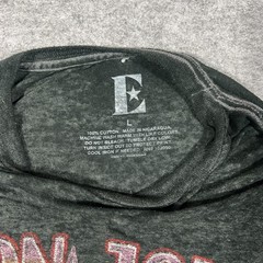 Elton John Yellow Brick Road 2022 Concert Tour T Shirt Men Large Black Acid Wash