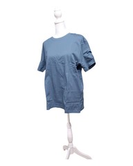 Mens Navy Blue 100% Cotton T Shirts High Quality Soft And Breathable X-Large