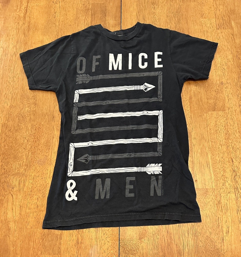 Of Mice And Men Band T-Shirt Small 2010-2013
