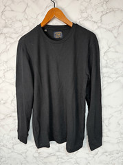 Jachs Men’s Thermal Shirt sz S Charcoal Gray NWOT # G302