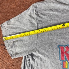 Homage Kings Island Vintage Eiffel Tower Rainbow Graphic T-Shirt Mens XL Grey A+