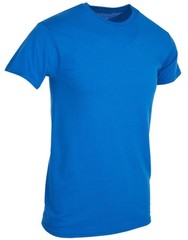 BILLIONHATS 6 Pack Men’s Cotton Short Sleeve T-Shirts 3XL (Royal Blue)