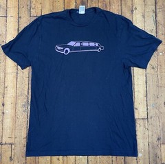 Vintage ~ STRETCH LIMO ~ Medium Black Double Sided Short Sleeve T-Shirt