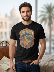 Bodh Gaya India Sacred Temple Graphic T-Shirt Unisex Travel Tee