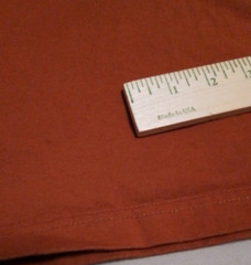 Dickies Mens Work Shirt Adult XL Brown Long Sleeve 100% Cotton Thick See Video