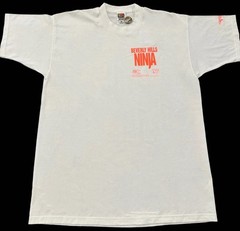 Vintage 1997 Beverly Hills Ninja Rare Movie Promo T-Shirt Size XL 90s Film Tee