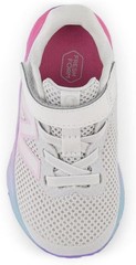New Balance Fresh Foam Arishi V4 Bungee Lace with Top Strap Running Shoe, Grey M