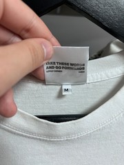 Loyle Carner Hugo Take These Words and Go Forward 2023 Tour T Shirt (M)