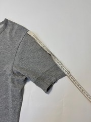Merz b. Schwanen Men’s Gray Short Sleeve Henley T-Shirt Size 5 M 100% Cotton