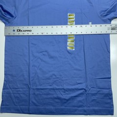 NWT Greg Norman Pocket T-Shirt Mens M Light Blue Crew Neck Classic 100% Cotton