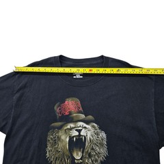 Vintage Hanes Beefy-T L Black Bear Graphic Tee Men’s Cotton Crew neck
