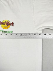 Vintage Hard Rock Cafe Nottingham Shirt Mens Large White Archer Graphic Tee UK
