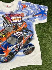 Chase Authentics Magic Mile Sylvania 300 AOP Autographed T-Shirt Men’s M 2005