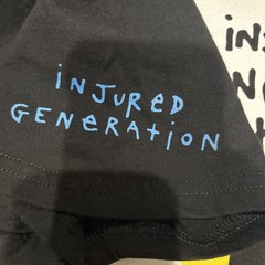 Asap Rocky Injured Generation”Not Responsible” Tour Shirt Double Sided Sz XL