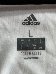 Adidas Entrada 18 T-shirt Climalite Sports | Men’s | White/Black | Large