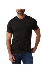32 Degrees Cool Men’s T-Shirt 3 Pack Quick Dry Stretch Crew Neck New Black