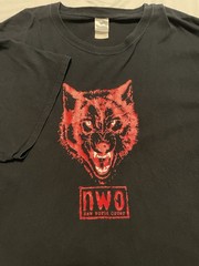 nWo Wolfpack WCW Wrestling Face 2-Sided Mens•4XL TShirt Hey Blue #13 Cotton
