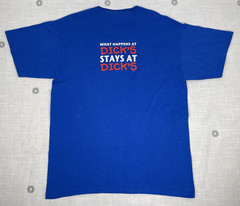 Dick’s Last Resort Myrtle Beach Blue 100% Cotton Souvenir T-Shirt Mens Sz L