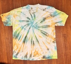 Online Ceramics Tie Dye Find Heaven Everywhere Frog T Shirt XXL OOP Authentic