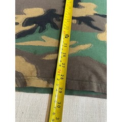Supreme Arc Logo Woodland Camo T Shirt Green Brown Tee Size L