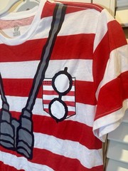 Where’s Waldo Shirt Unisex Costume Novelty Size Small Halloween EUC