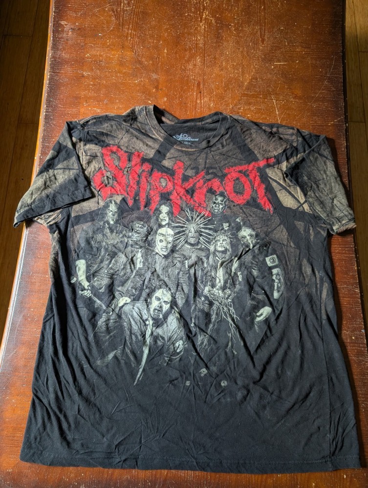 Slipknot 2XL Electric Circus All Over Print Band Shirt Heavy Metal