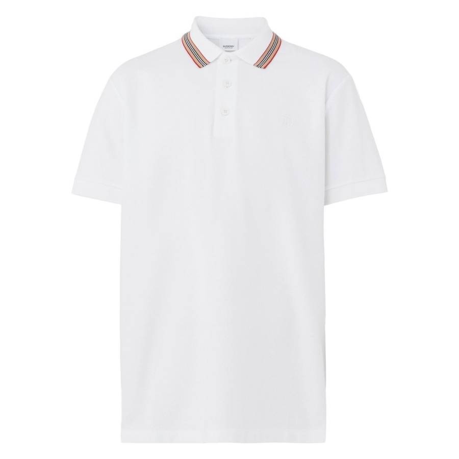Burberry Pierson Icon Stripe Polo Shirt, Size XX-Small