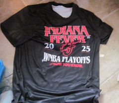Indiana Fever 2025 WNBA Playoffs T-Shirt