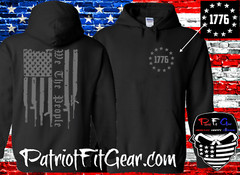 Hoodie,Gun Flag,We The People,1776,Gun Rights,Molon Labe,American Patriot,2A,