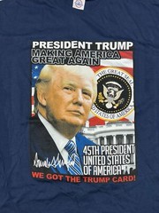 Trump 45th President Making America Great Again Men’s Shirt Size Large